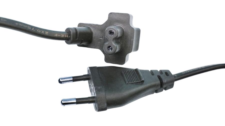 Кабель питания CEE 7/16 Volex CEE7/16 - IEC-C7 П-образный 2G×0.75мм² 0.9M #1