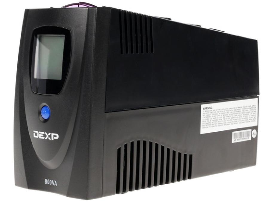 Источник бесперебойного питания DEXP LCD X-TRA 800VA #1