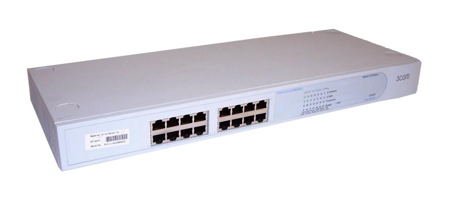 Коммутатор неуправляемый 3COM Baseline Switch 2016 (3C16470) #1