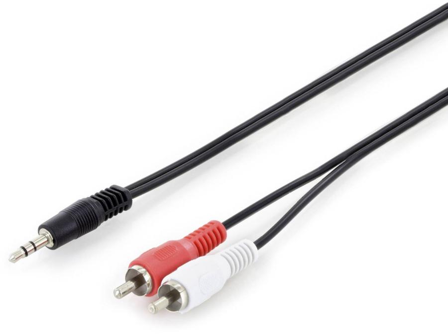 RCA audio cable CANON 1.2m / Jack 3.5mm-2xRCA #1