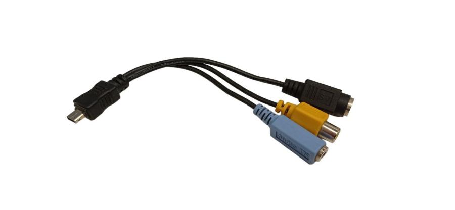 Переходник  0.15m/S-Video - RCA #1