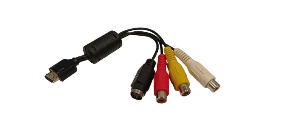 Переходник  0.15m/S-Video - 3xRCA #1