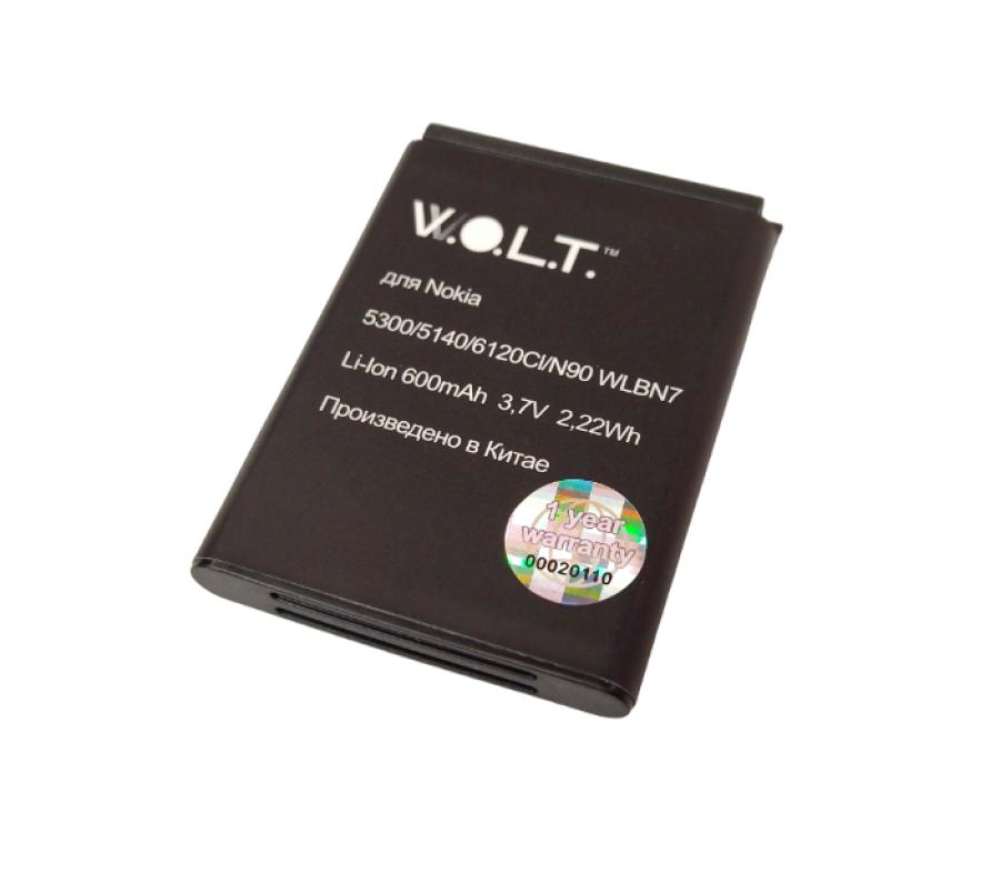 АКБ W.O.L.T. WLBN7 #1