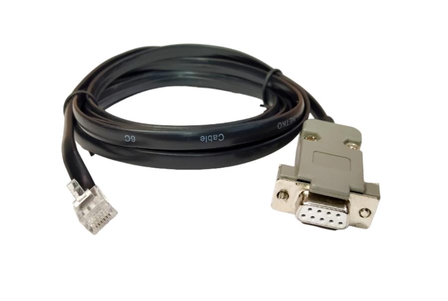 Кабель интерфейсный  RS-232 DB9 (F) - RJ12 (6P6C) #1