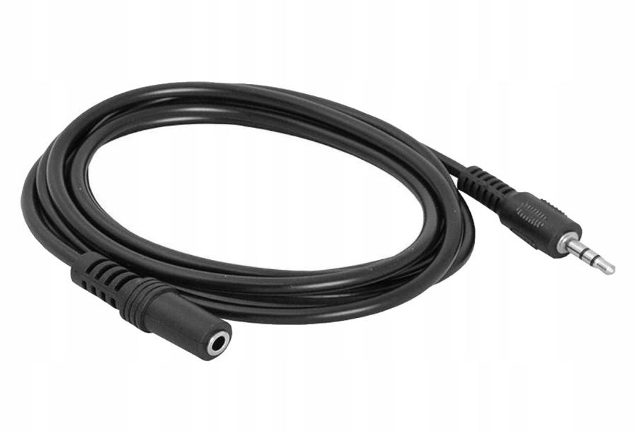 Кабель интерфейсный  MiniJack 2.5 (F) - MiniJack 2.5 (M) 1m STEREO #1