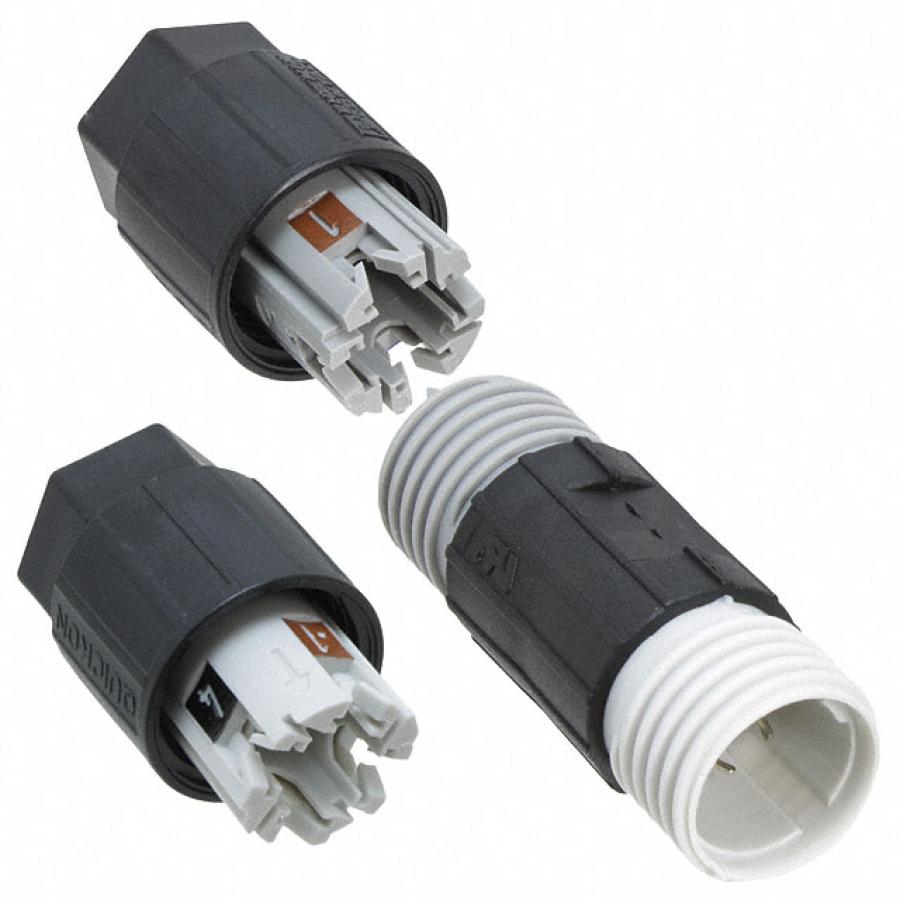 Кабельный разъём PHOENIX CONTACT 0.75/4IDC/18018KU-KU BK #1