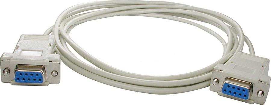 Кабель интерфейсный  COM DB9(F) - COM DB9(F) 2.8M #1
