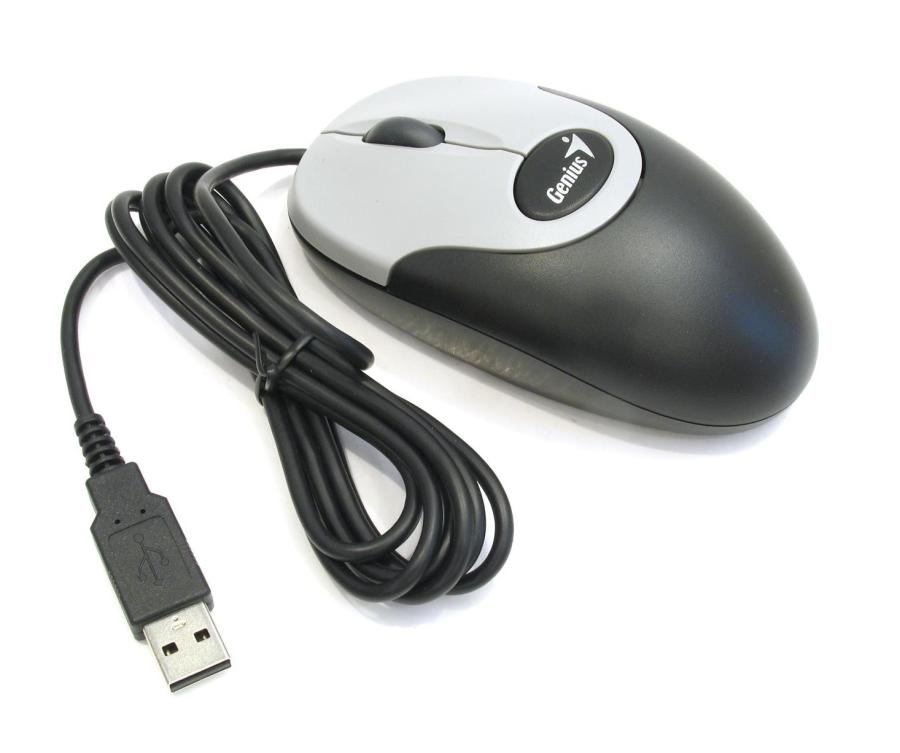 Мышь проводная Genius  NetScroll 110 (USB) #1