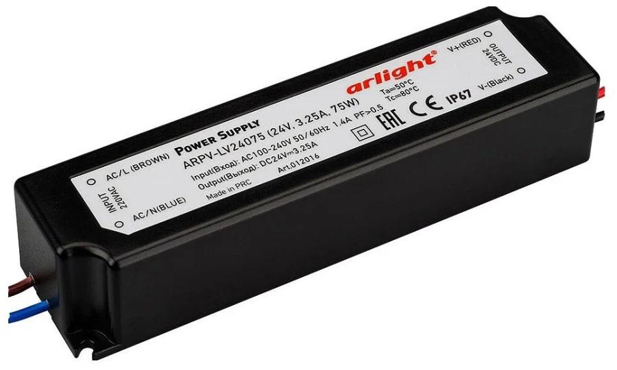 Блок питания для светодиодной ленты Arlight ARPV-LV24075 #1