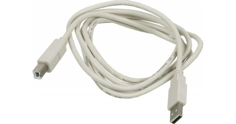 Кабель USB  USB A (M) - USB B (M) 1.5m gry #1