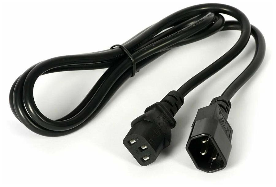 Удлинитель питания IEC-C14 I-SHENG 1.2m/H05VV-F #1
