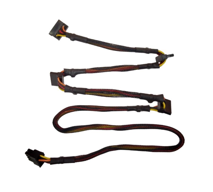 Переходник питания  PCI-E 8Pin (M) - 4x SATA 15Pin #1