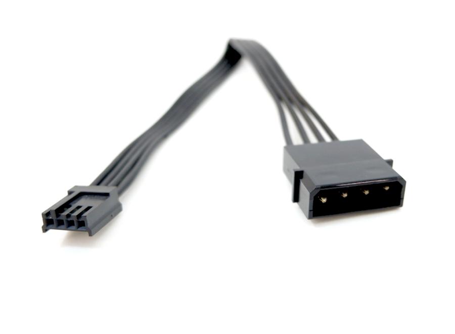 Переходник питания  Molex 4Pin (F) - FDD 4Pin (M) 0.1M #1