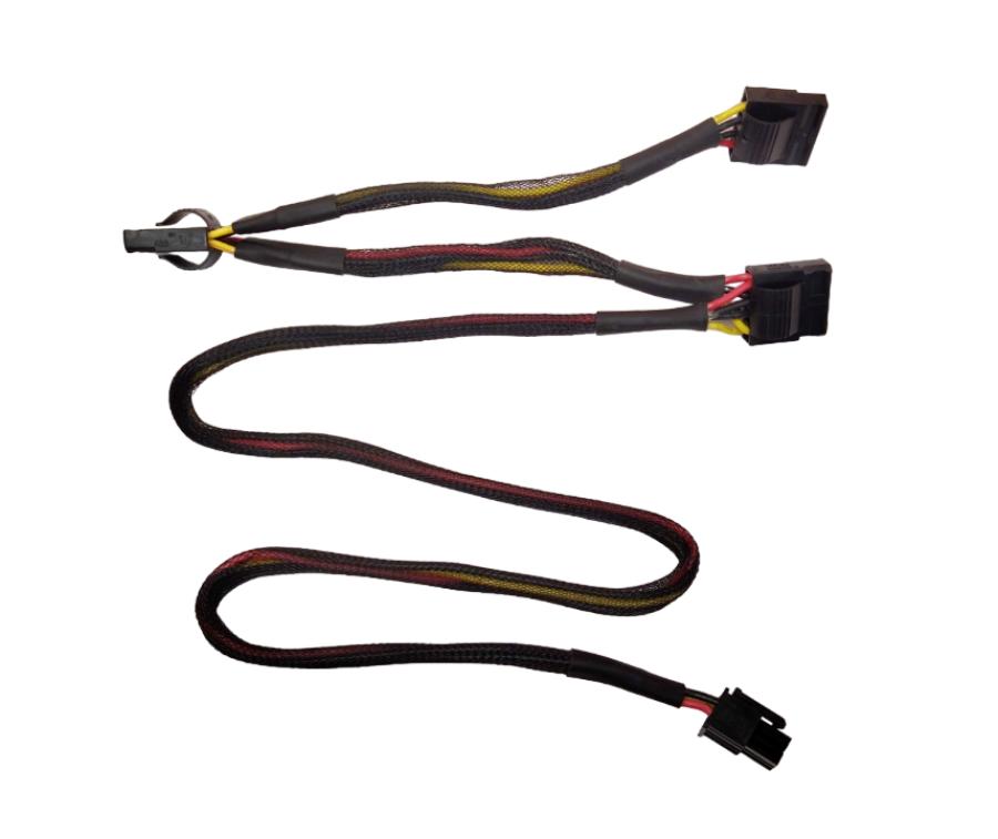 Переходник питания  PCI-E 6Pin (M) - 3x Molex 4Pin #1