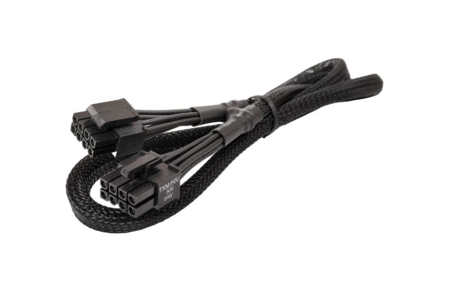 Переходник питания CORSAIR  PCI-E 8Pin (M) -  PCI-E 4+4Pin (M) 0.65M #1