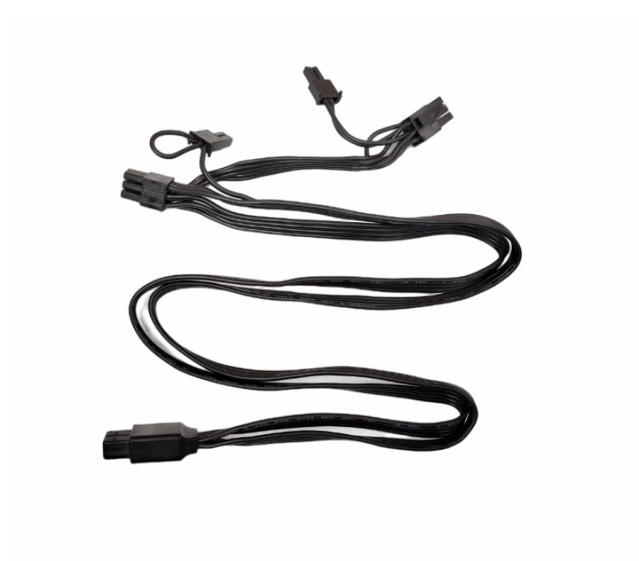 Переходник питания COOLER MASTER 8Pin - 2x PCI-E 6+2Pin (M) 0.75M #1