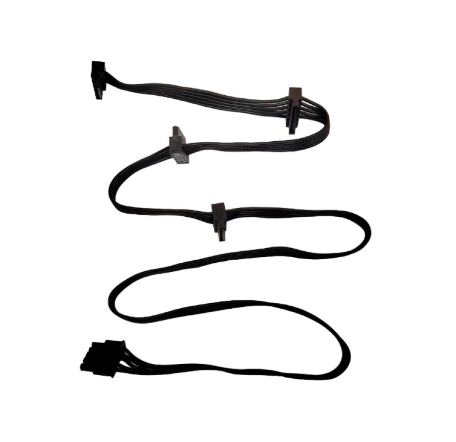 Переходник питания  PCI-E 5 Pin (M) - 4x SATA 15Pin (M) 0.9M #1