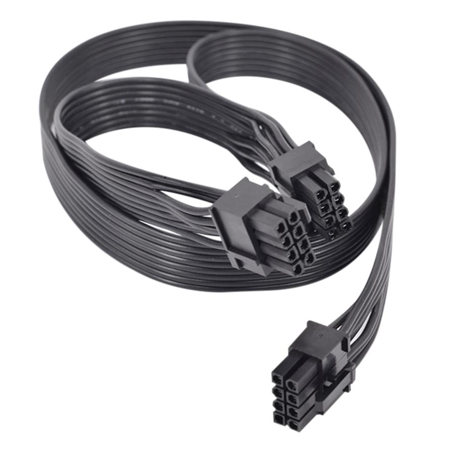 Переходник питания  PCI-E 8Pin (M) - 2x PCI-E 6+2Pin (M) 0.7M #1