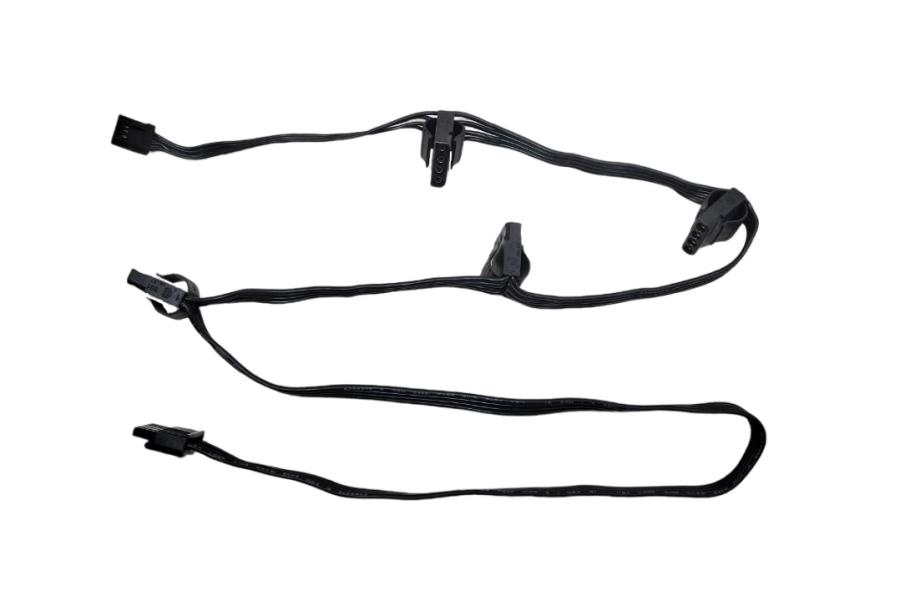 Переходник питания   PCI-E 5 Pin (M) - 4x Molex 4Pin (M) + FDD 4Pin (M) 0.9M #1