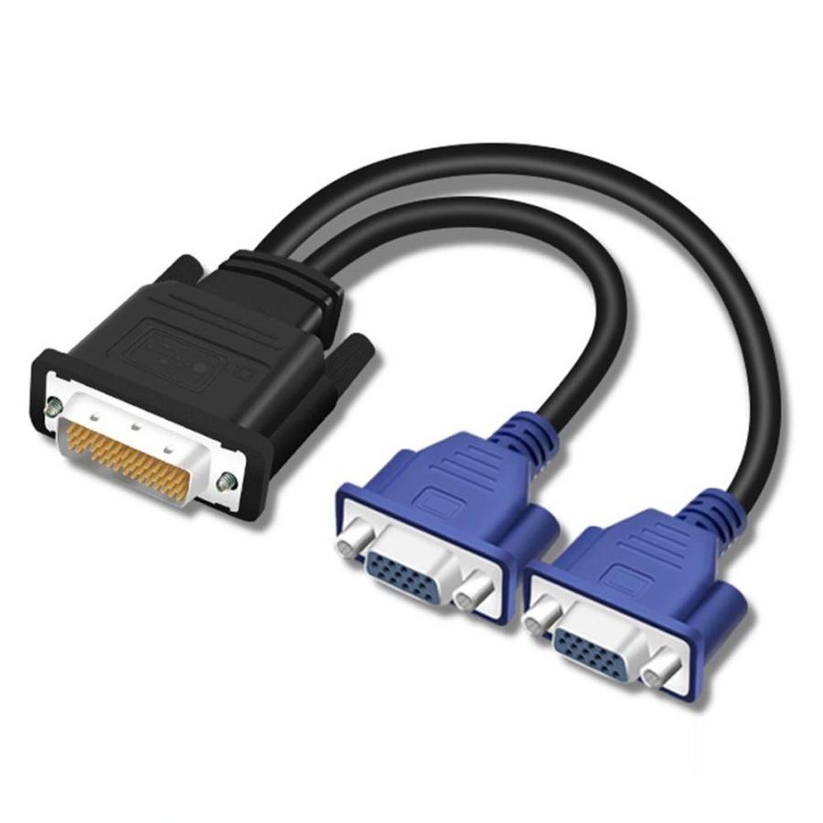 Кабель интерфейсный MOLEX DMS-59 (M)- 2x VGA (F) #1