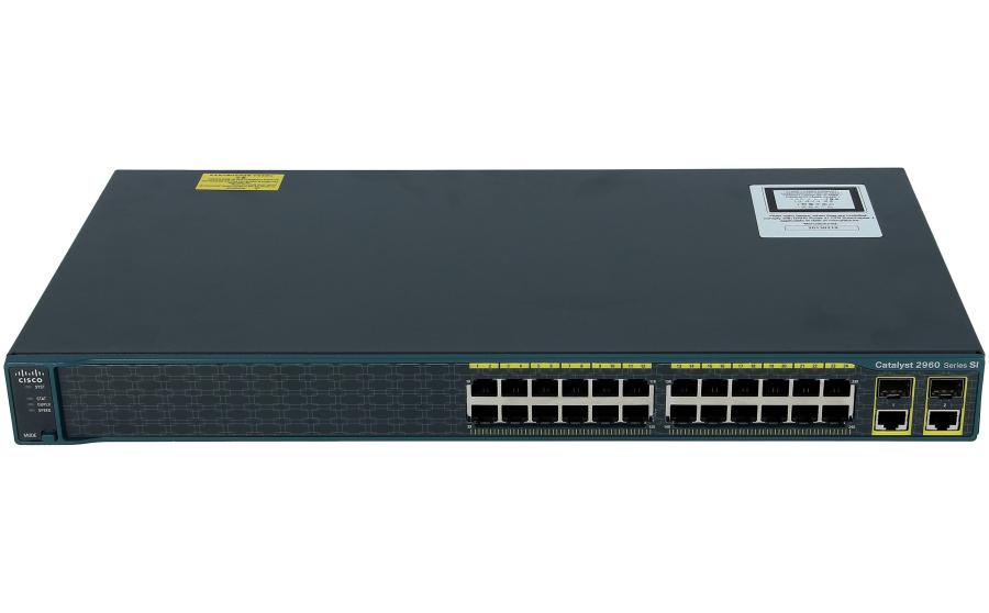 Коммутатор управляемый CISCO WS-C2960+24LC-S #1