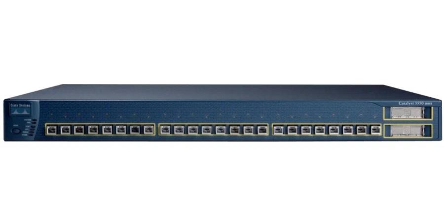 Коммутатор управляемый CISCO Catalyst WS-C3550-24-FX-SMI #1