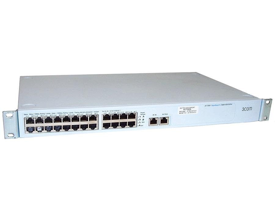 Коммутатор управляемый 3COM SuperStack 3 Switch 4200 26-Port 3C17300A #3