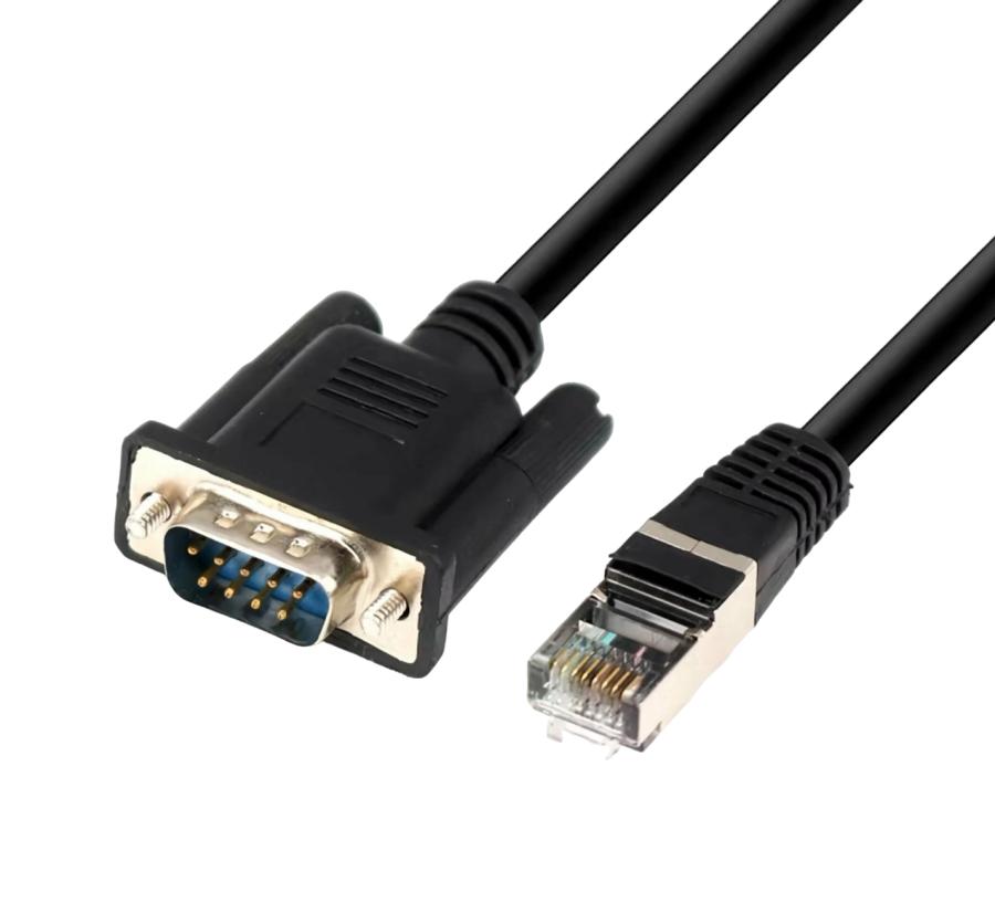 Кабель интерфейсный  DB-9 (M) - RJ45 5M #1