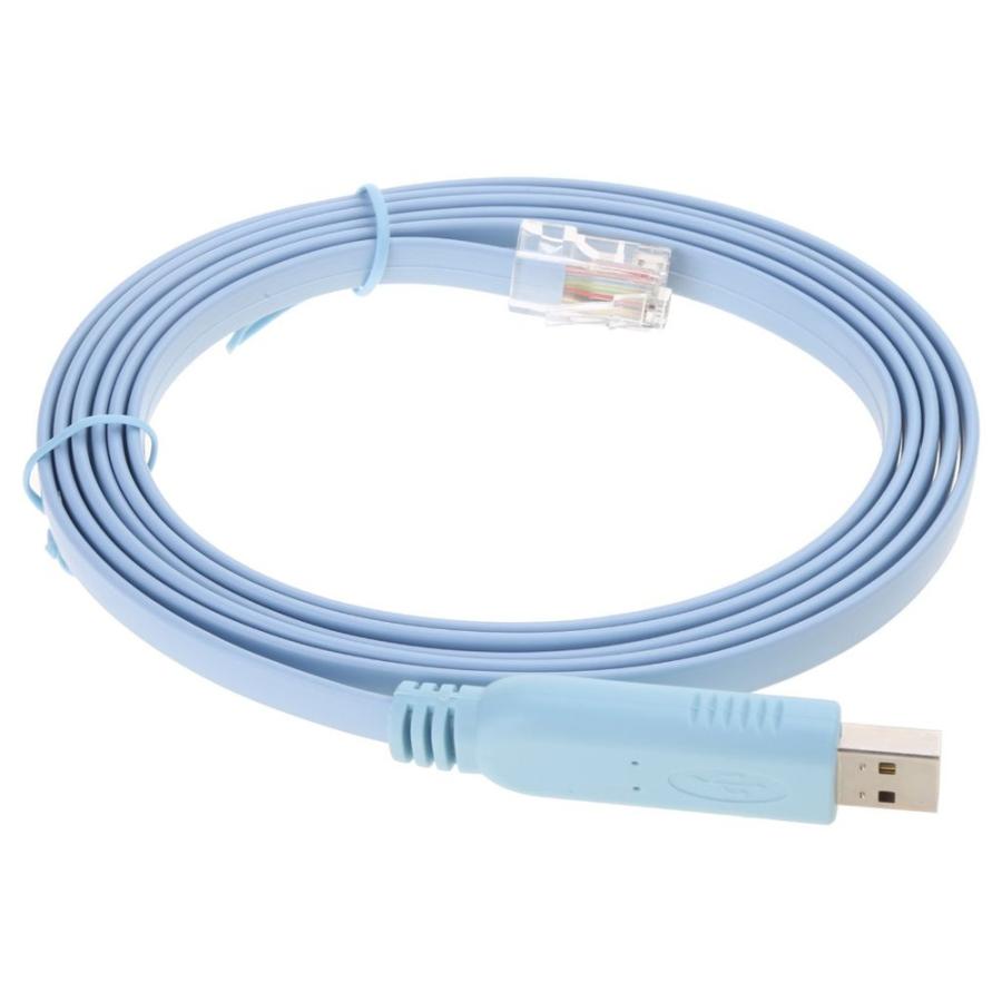 Консольный кабель  USB A (M) - RJ45 1.8M #1