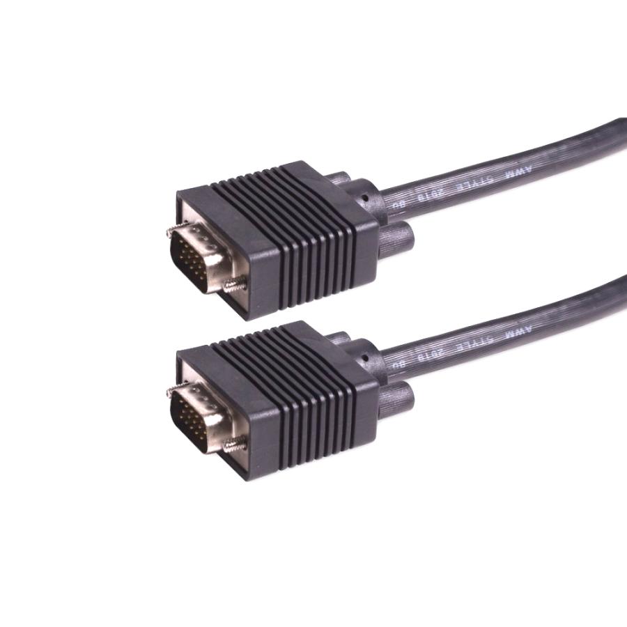 Кабель SVGA 15M/15M  VGA 15M - VGA 15M 1.8m blk #1