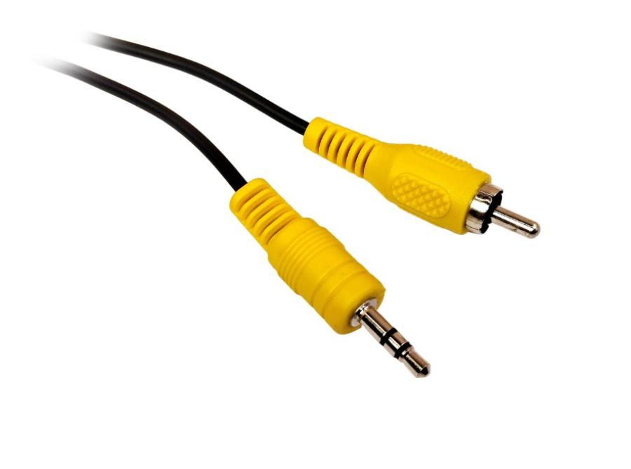 RCA audio cable  MiniJack 3.5mm - RCA 1.5m #1