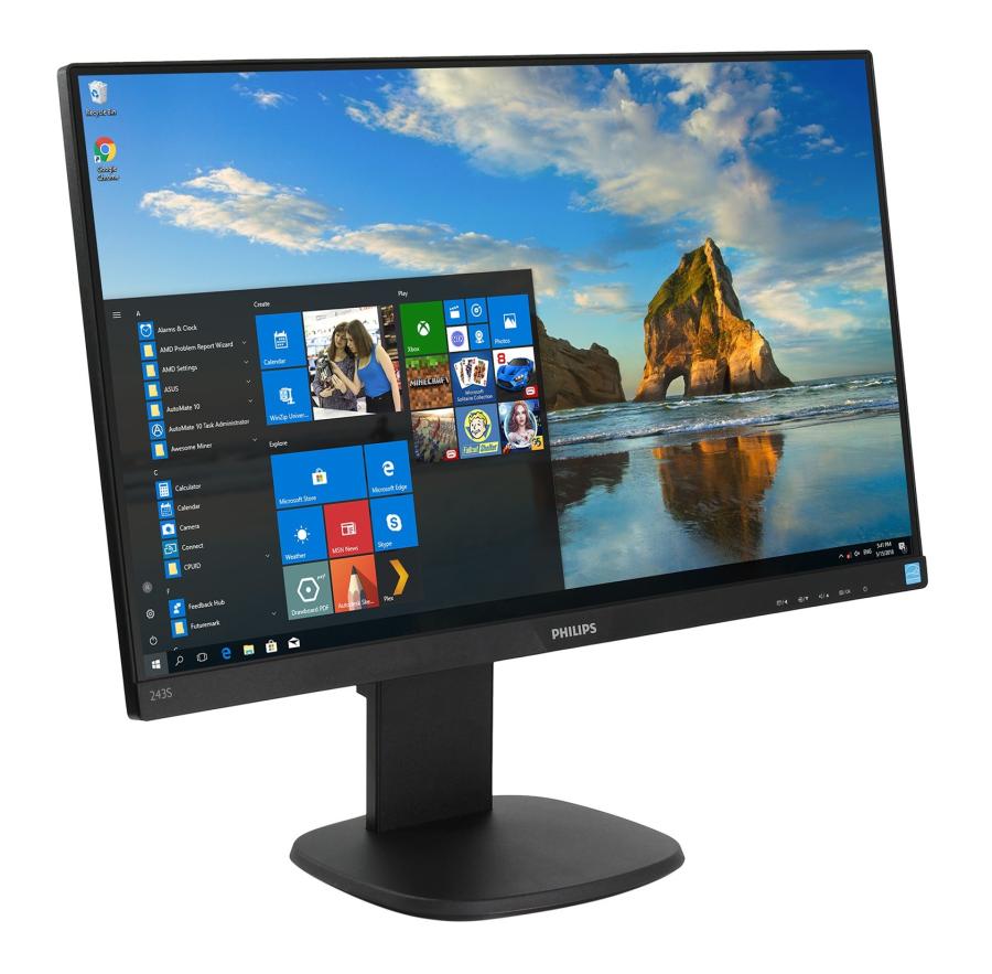 Монитор ЖК PHILIPS 243S7EJMB/01 #1