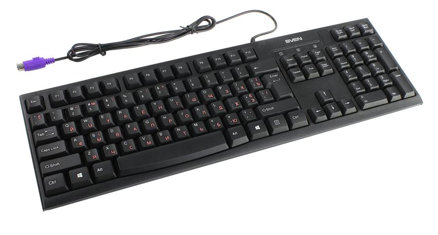 Клавиатура проводная SVEN KB-S300 PS/2 #1