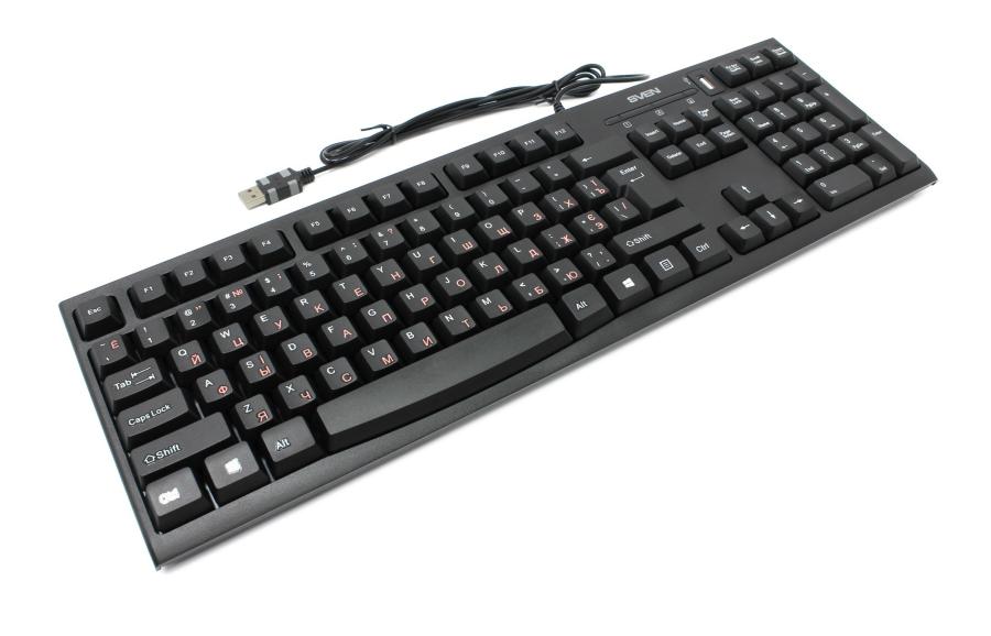 Клавиатура проводная SVEN Standard  304 #1
