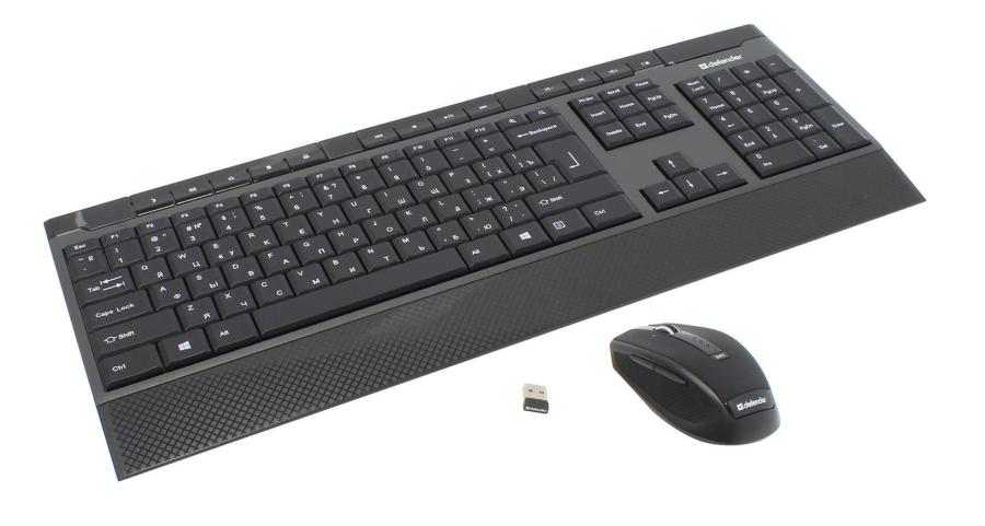 Клавиатура беспроводная Defender Cambridge C-995 Nano B #1