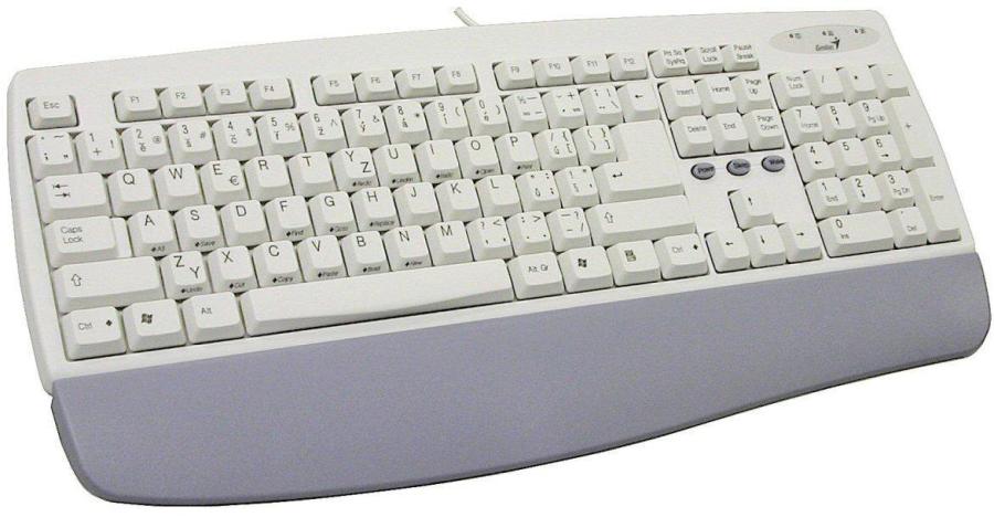 Клавиатура проводная Genius K627 W #1
