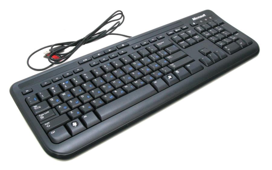 Клавиатура проводная MICROSOFT Wired Keyboars 600 #1