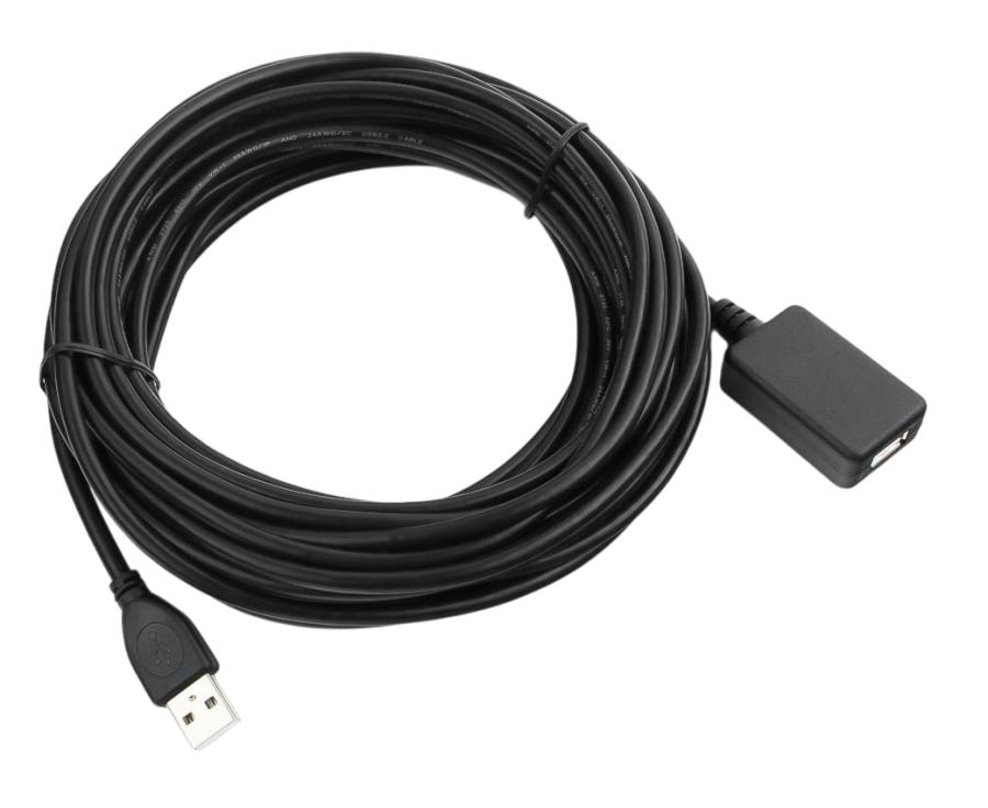 Удлинитель USB   Active USB A (M) - USB A (F) 10m BK #1
