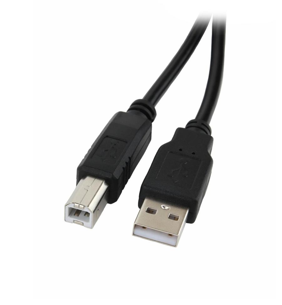 Кабель USB  USB A (M) - USB B (M) 1.8m bk #1