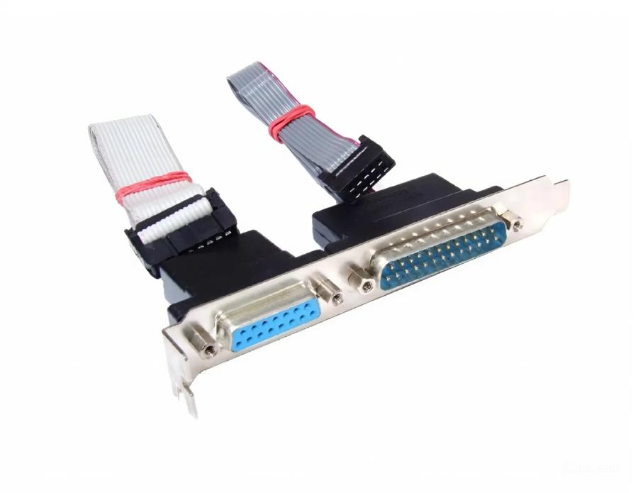 Планка расширения  COM DB-25 (M) + Midi DB-15 (F) #1