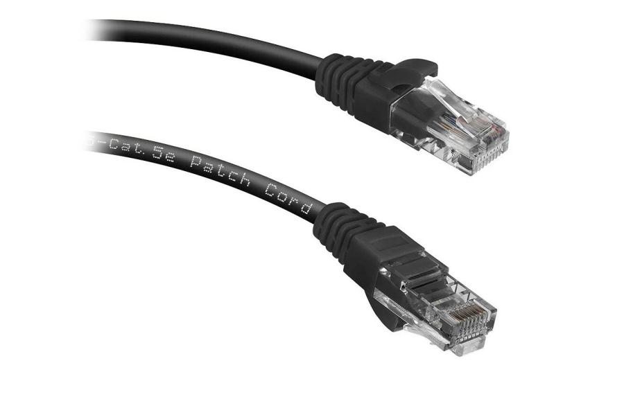 Патч-корд Cabeus PC-UTP-RJ45-CAT.5E-2M-BK #1