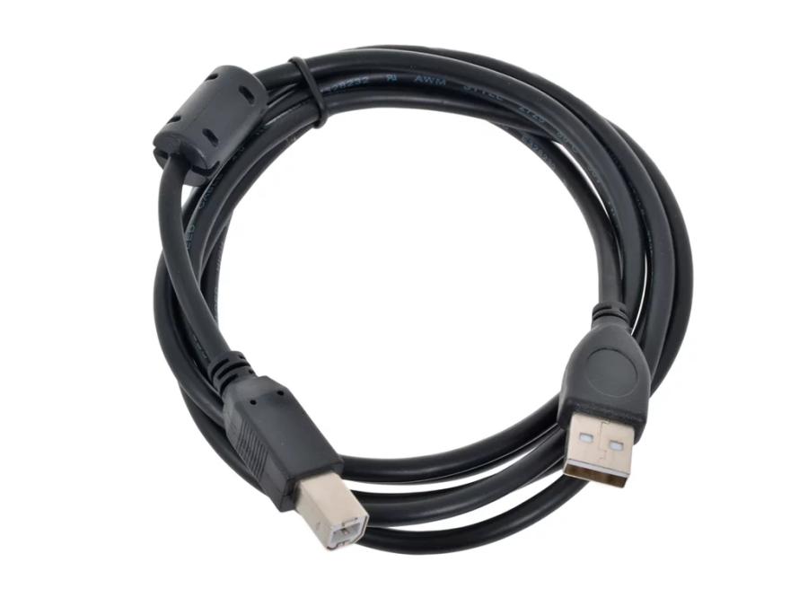 Кабель USB  USB A (M) - USB B (M) 1.8m bk fb #1