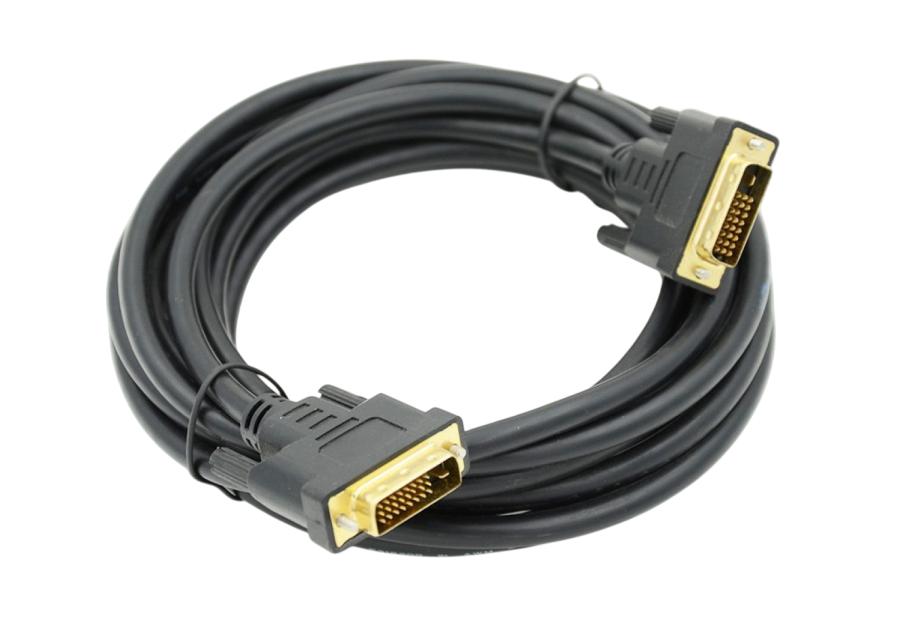 Кабель DVI для ЖК мониторов  DVI-D (M) - DVI-D (M) 3m Dual link #1