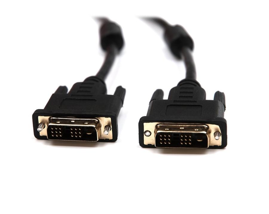 Кабель DVI для ЖК мониторов  DVI-D (M) - DVI-D (M) 1.8m Single link fb #1