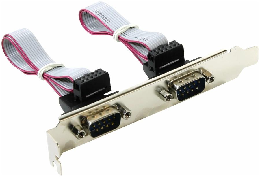 Планка расширения  2x COM DB-9 (M) #1