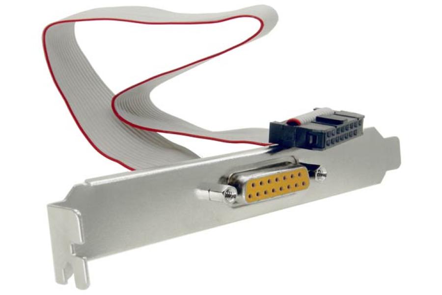 Планка расширения  Gameport MIDI DB-15 (F) #1