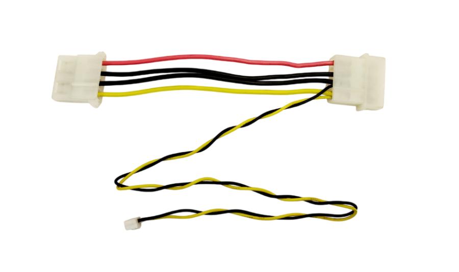 Переходник питания  Molex (F) - Molex (M) + 3-Pin (F) #1