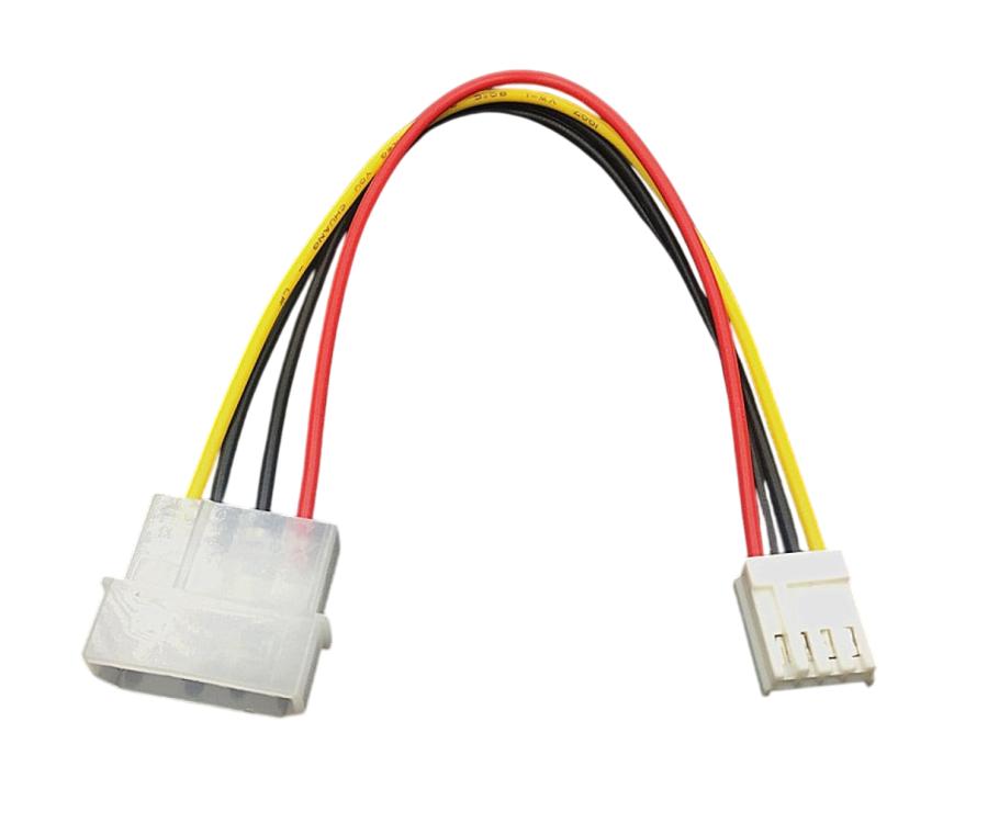 Переходник питания  Molex 4Pin (F) - FDD 4Pin (M) 0.12M #1