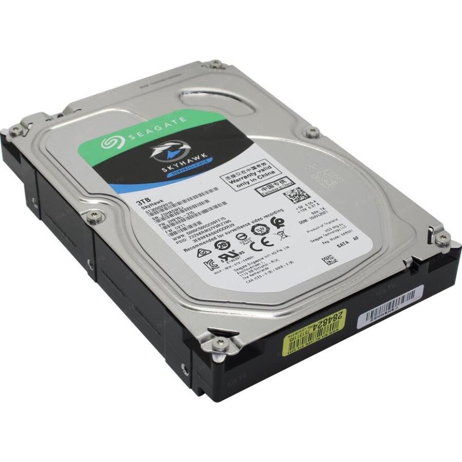 HDD 3.5" SATA SEAGATE SkyHawk Surveillance ST3000VX009 #1