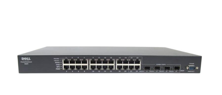 Коммутатор управляемый DELL PowerConnect 5224 #1